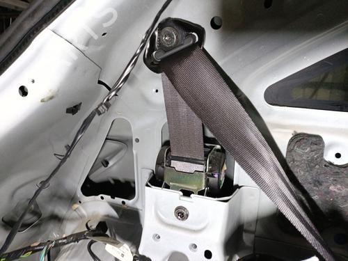 Rear left seatbelt OPEL CORSA E (X15) 1.3 CDTI (08, 68) | BP29145588I29 
