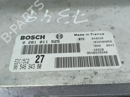 Engine control unit (ECU) PEUGEOT 206 Hatchback (2A/C)  | BP25874703M57 