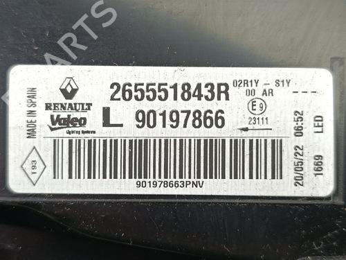 Left taillight RENAULT MEGANE IV Hatchback (B9A/M/N_) 1.3 TCe 140 (B9NB) | BP38252625C34 - Image 5