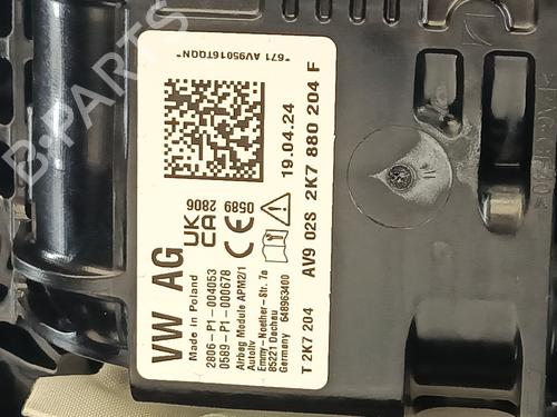 Kollisonspute sett VW CADDY V Box Body/MPV (SBA, SBH) 2.0 TDi BMT | BP26563544C86 