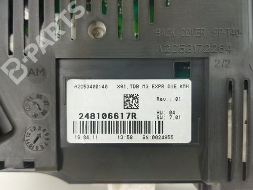 Instrument cluster RENAULT LAGUNA III Grandtour (KT0/1)  | BP9148908C47 