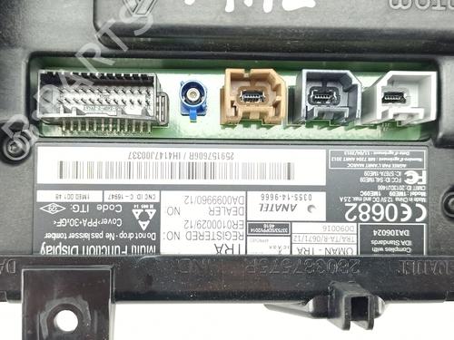 Display monitor RENAULT CAPTUR I (J5_, H5_) 0.9 TCe 90 | BP32474825C48