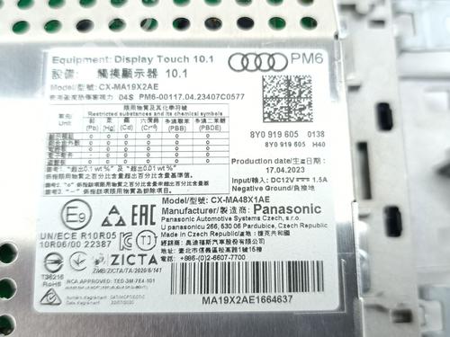 Display monitor AUDI A3 Sportback (8YA, 8YF) 35 TDI | BP29248884C48 