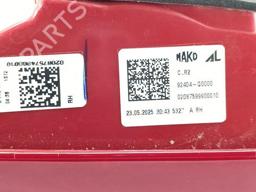 Right tailgate light HYUNDAI i20 III (BC3, BI3) 1.0 T-GDI | BP36597770C80 - Image 6