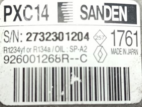 AC compressor RENAULT MEGANE IV Hatchback (B9A/M/N_) 1.3 TCe 140 (B9NB) | BP38252554M34 - Image 9
