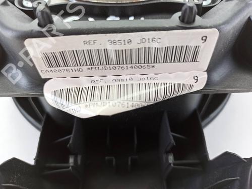 Driver airbag NISSAN QASHQAI / QASHQAI +2 I (J10, NJ10, JJ10E)  | BP8945138C9 