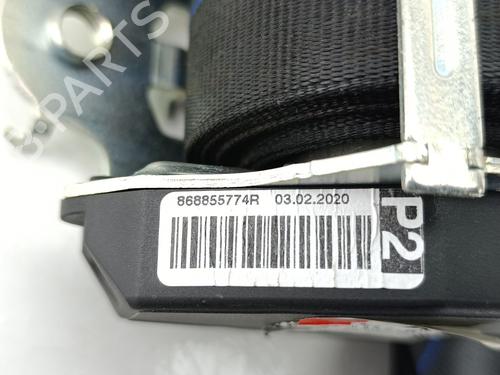 Front left seatbelt RENAULT MEGANE IV Hatchback (B9A/M/N_) 1.3 TCe 140 (B9NB) | BP34695337I26 - Image 5