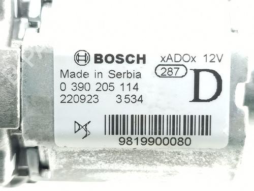 Rear wiper motor PEUGEOT 308 III (FB_, FH_, FP_, F3_, FM_) BlueHDi 130 (FBYHZL, FBYHZT) | BP30105955M102 