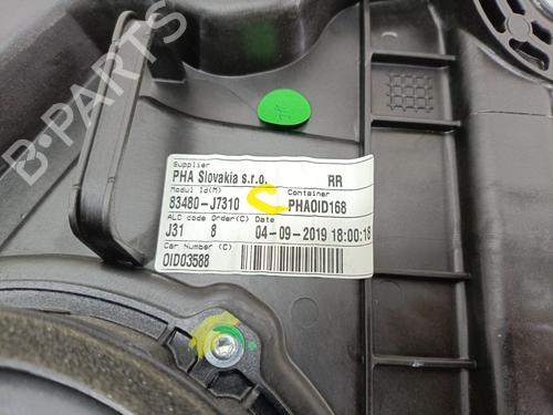 Rear right window mechanism KIA XCEED (CD) 1.4 T-GDI | BP37632225C25 - Image 2