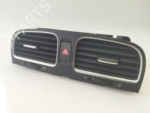 Used Air vent VW GOLF VI (5K1) 2.0 TDI (140 hp) 25877204
