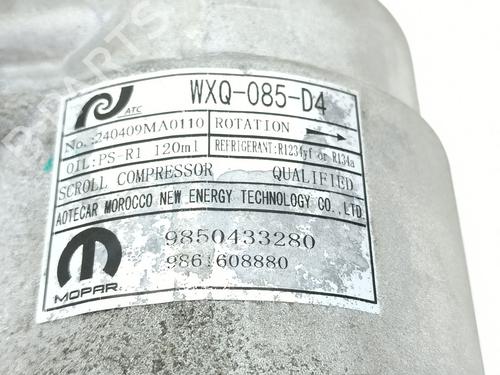 AC compressor JEEP AVENGER (J2) Electric | BP39423705M34 - Image 2