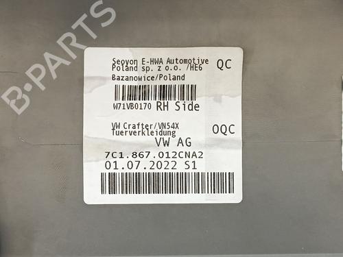 Front right panel VW CRAFTER Van (SY_, SX_) 2.0 TDI FWD (SYB, SYC, SYD) | BP34247959C59  - Image 5