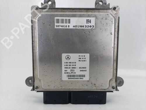 Engine control unit (ECU) MERCEDES-BENZ SPRINTER 3,5-t Van (B906)  | BP26559905M57 