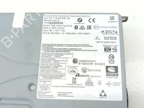 Radio BMW 1 (F40) 118 d | BP38263133E6 - Image 2
