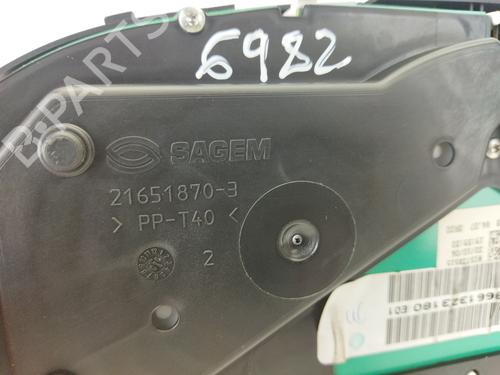 Instrument cluster PEUGEOT 307 (3A/C) 1.6 HDi 110 | BP9345190C47 