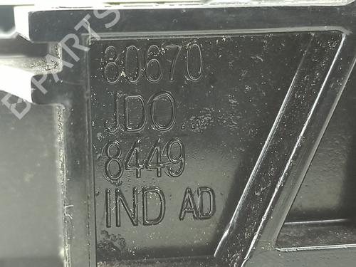 Front right interior door handle NISSAN QASHQAI / QASHQAI +2 I (J10, NJ10, JJ10E)  | BP15677025I14 