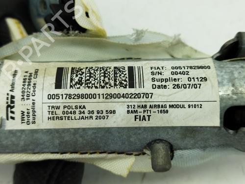 Right curtain airbag FIAT 500 (312_)  | BP11758581C12 