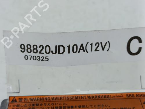 ECU airbags NISSAN QASHQAI / QASHQAI +2 I (J10, NJ10, JJ10E)  | BP25876700M53 