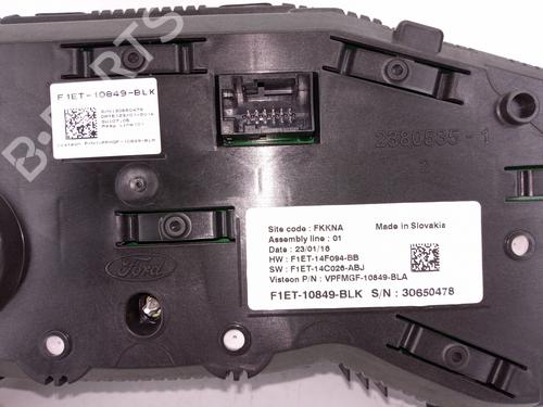 Instrument cluster FORD FOCUS III 1.5 TDCi | BP9738808C47 