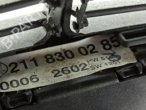 Climate control MERCEDES-BENZ E-CLASS (W211) E 270 CDI (211.016) | BP25874759I5 