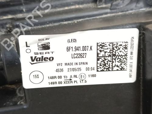 Left headlight SEAT IBIZA V (KJ1, KJG) 1.0 MPi | BP33755870C28 - Image 6