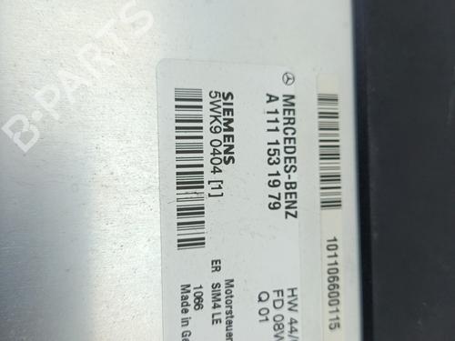 Engine control unit (ECU) MERCEDES-BENZ CLK (C208)  | BP25877745M57 