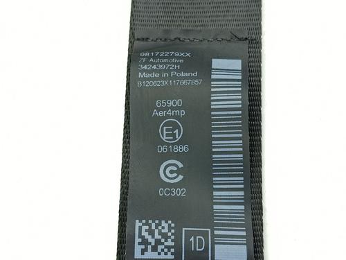Front left seatbelt PEUGEOT PARTNER Box Body/MPV (K9) 1.5 BlueHDi 100 | BP37174016I26 - Image 2