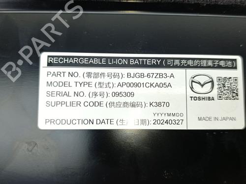 Battery MAZDA CX-30 (DM) SKYACTIV-G M Hybrid (DM5W, DM6W) | BP34544316E11  - Image 5