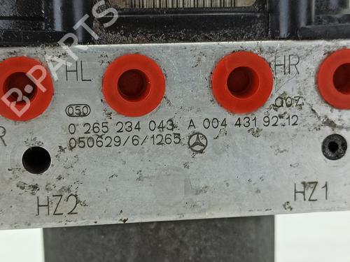 ABS pump MERCEDES-BENZ A-CLASS (W169) A 170 (169.032, 169.332) | BP15653050M43 