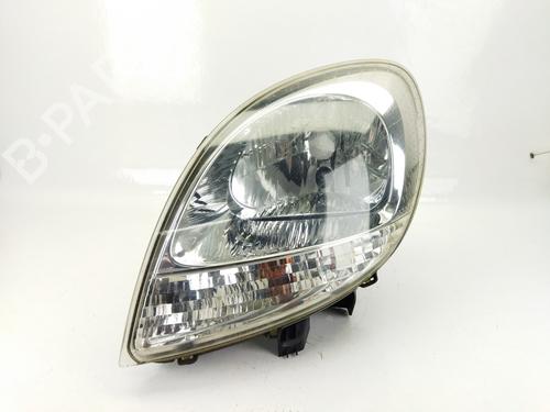 Used Left headlight RENAULT KANGOO (KC0/1_) 1.5 dCi (68 hp) 10048841