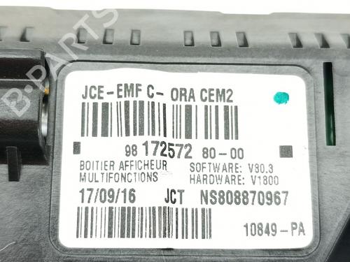 Display monitor PEUGEOT PARTNER Box Body/MPV 1.6 BlueHDi 100 | BP32166472C48