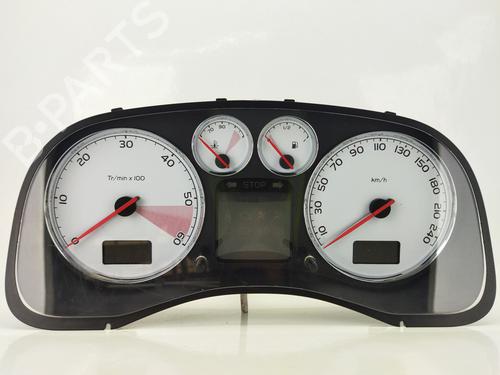 Used Instrument cluster PEUGEOT 307 (3A/C) 1.6 HDi 110 (109 hp) 9345190