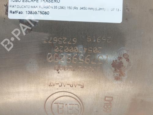 Exhaust system FIAT DUCATO Van (250_) 150 Multijet 2,3 D | BP15401783M121 