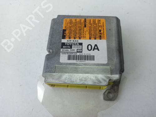 Used ECU airbags TOYOTA YARIS (_P13_) 1.4 D (NLP130_, NLP130) (90 hp) 25878884