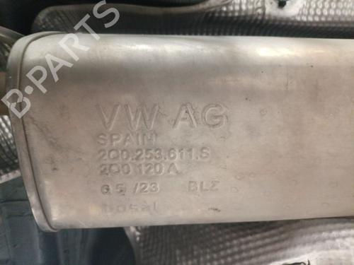 Exhaust system AUDI A1 Sportback (GBA) 30 TFSI | BP26736168M121 