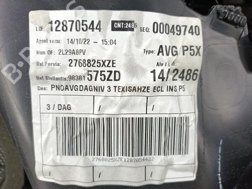 Front left panel PEUGEOT 308 III (FB_, FH_, FP_, F3_, FM_) BlueHDi 130 (FBYHZL, FBYHZT) | BP30120403C58 