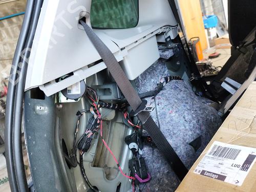 Used Rear left seatbelt OPEL ZAFIRA TOURER C (P12) 1.6 CDTI (75) (136 hp) 27327076