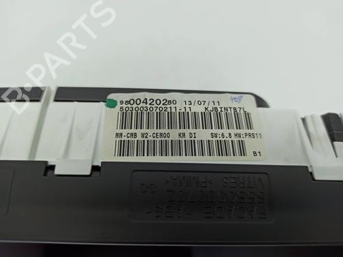 Instrument cluster PEUGEOT 508 I (8D_)  | BP9304181C47 