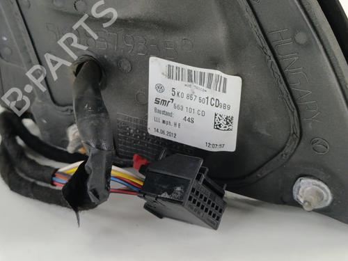Left mirror VW GOLF VI (5K1) 2.0 TDI | BP25877196C26 