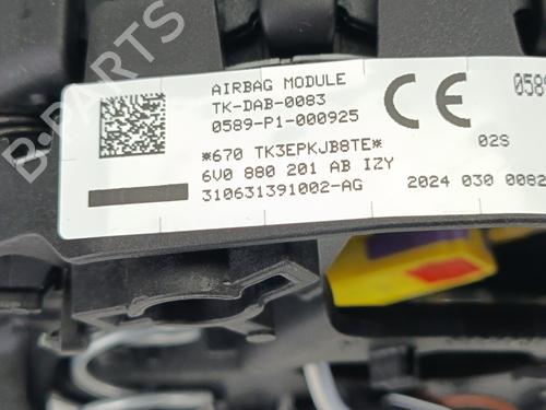 Driver airbag SKODA FABIA II (542)  | BP25878083C9 