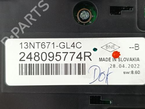 Instrument cluster RENAULT MEGANE IV Hatchback (B9A/M/N_) 1.3 TCe 140 (B9NB) | BP38252580C47 - Image 5