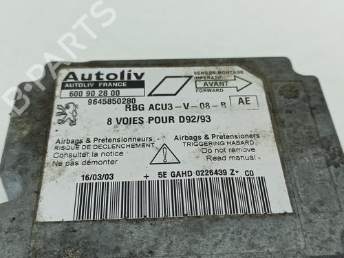 ECU airbags PEUGEOT 406 (8B) 2.0 HDI 110 | BP25875296M53 