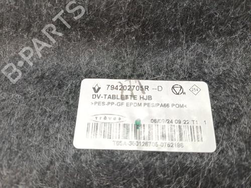 Rear parcel shelf RENAULT CAPTUR II (HF_) TCe 90 (HFM6) | BP29634927C85 