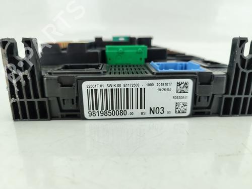 Fuse box PEUGEOT 208 II (UB_, UP_, UW_, UJ_)  | BP25879156E1 