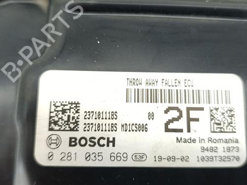 Engine control unit (ECU) DACIA DOKKER Box Body/MPV 1.5 Blue dCi 95 (FEJL) | BP32771317M57 - Image 2