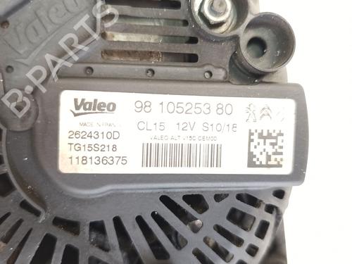 Alternator PEUGEOT TRAVELLER Bus (V_) 1.6 BlueHDi 115 | BP34457332M7  - Image 5