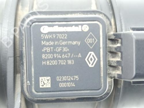 Mass air flow sensor RENAULT LAGUNA III (BT0/1) 2.0 dCi (BT01, BT08, BT09, BT0E, BT0K, BT12, BT1C, BT1D,... | BP30534527M95