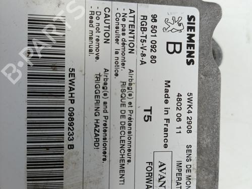 ECU airbags PEUGEOT 307 (3A/C)  | BP25876869M53 