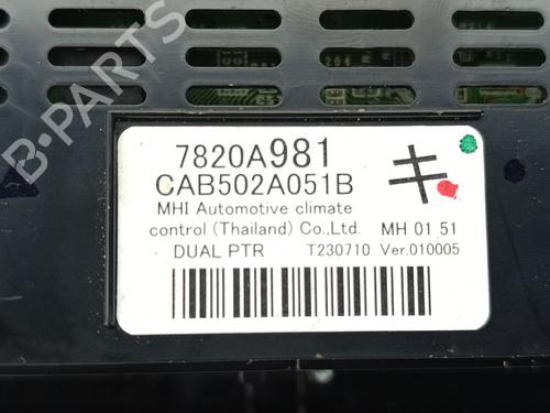 Climate control MITSUBISHI ECLIPSE CROSS (GK_, GL_) Plug-in Hybrid 4WD (GL3W) | BP35755158I5 - Image 7