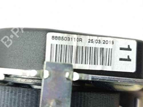 Rear center seatbelt RENAULT CLIO IV (BH_) 0.9 TCe 90 (BHNF, BHMA, BHMH, BHJK, BHJR) | BP32226989I27